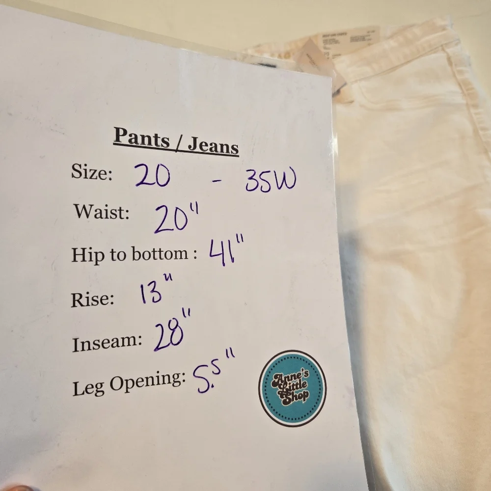 American Eagle White Hi-Rise Jeggings Next‎ Level Stretch Womens Size 20